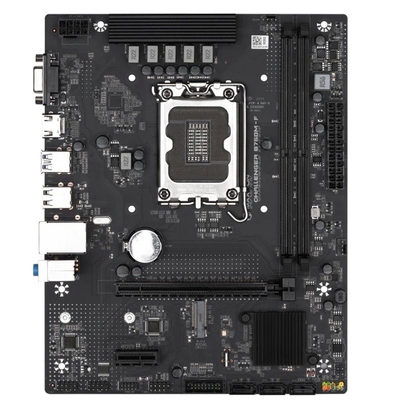 MOTHERBOARD MAXSUN CHALLENGER B760M - F, CHIPSET INTEL B760, LGA1700, MATX MS-CHALLENGER B760M-F - SMART BUSINESS