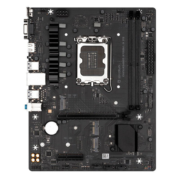 MOTHERBOARD MAXSUN CHALLENGER B760M - N D5, CHIPSET INTEL B760, LGA1700, MATX MS-CHALLENGER B760M-N D5 V2 - SMART BUSINESS