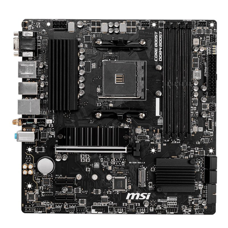 MOTHERBOARD MSI B550M PRO - VDH WIFI, AMD B550, AM4 SOCKET, VGA, HDMI, DP, USB 3.2 GEN1 B550M PRO-VDH WIFI - SMART BUSINESS