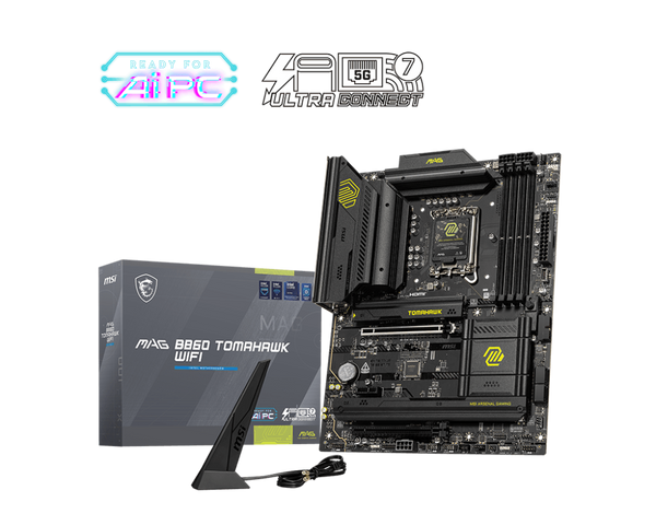 Motherboard MSI MAG B860 TOMAHAWK WIFI, Chipset Intel B860, LGA 1851, HDMI, DP, ATX - SMART BUSINESS