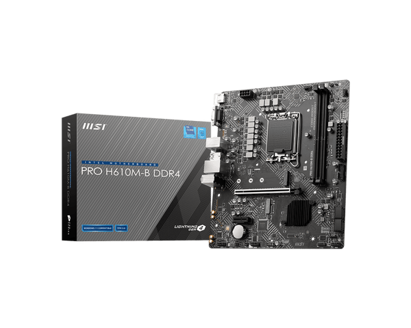 MOTHERBOARD MSI PRO H610M - G CON AUDIO, RED Y VÍDEO INTEGRADOS DDR4 911 - 7D46 - 221 911-7D46-221 - SMART BUSINESS