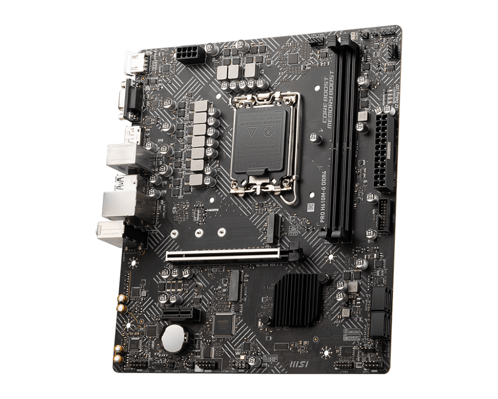 MOTHERBOARD MSI PRO H610M - G CON AUDIO, RED Y VÍDEO INTEGRADOS DDR4 911 - 7D46 - 221 911-7D46-221 - SMART BUSINESS