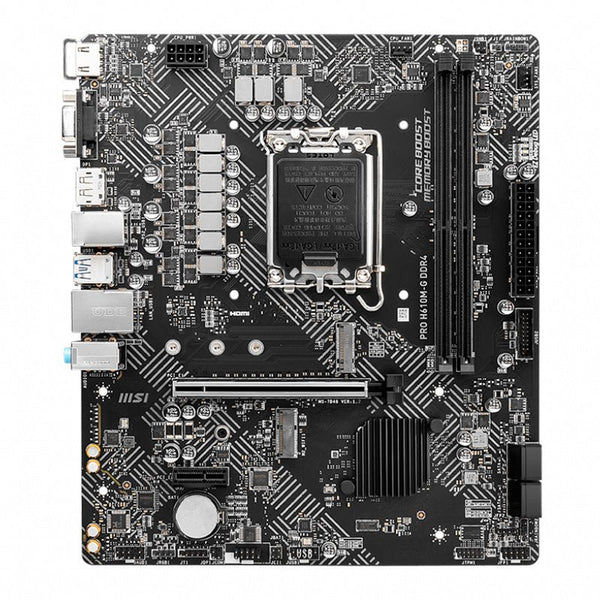 MOTHERBOARD MSI PRO H610M - G,CHIPSET INTEL H610, LGA1700, MATX PRO H610M-G - SMART BUSINESS
