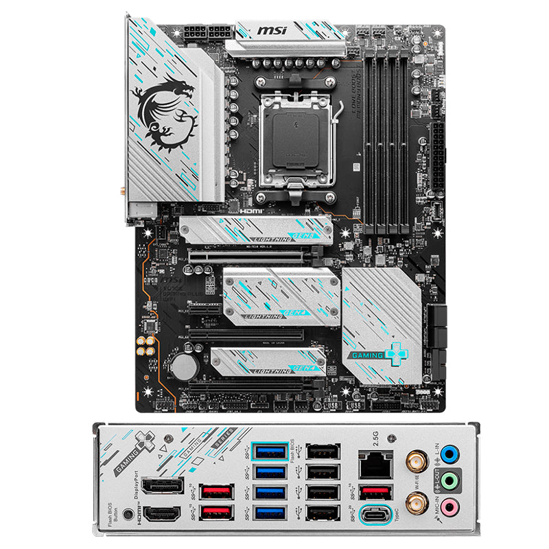 MOTHERBOARD MSI X670E GAMING PLUS WIFI , CHIPSET AMD X670E, SOCKET AMD AM5, ATX - SMART BUSINESS