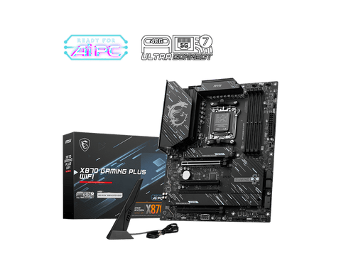 MOTHERBOARD MSI X870 GAMING PLUS WIFI, CHIPSET AMD X870, SOCKET AMD AM5, ATX X870 GAMING PLUS WIFI - SMART BUSINESS