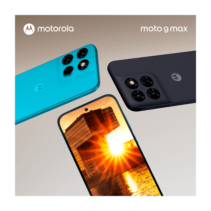 Smartphone Motorola Moto G Max 5G 8GB + 256GB Gris Grafito - Pantalla 6.8" 1.5K AMOLED 120Hz - Cámara 200MP vista principal