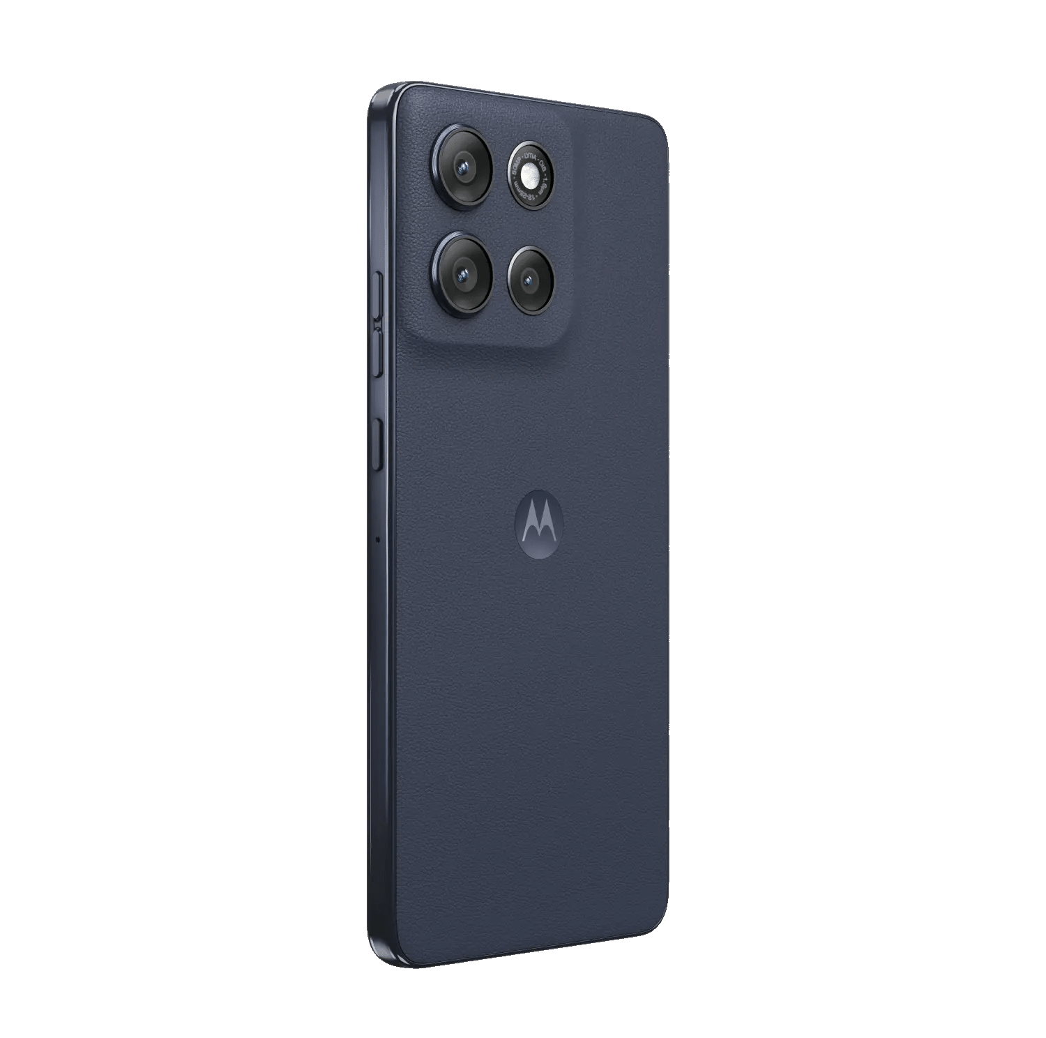 Smartphone Motorola Moto G86 Power 5G PB8W0011PE azul posterior tres cuartos