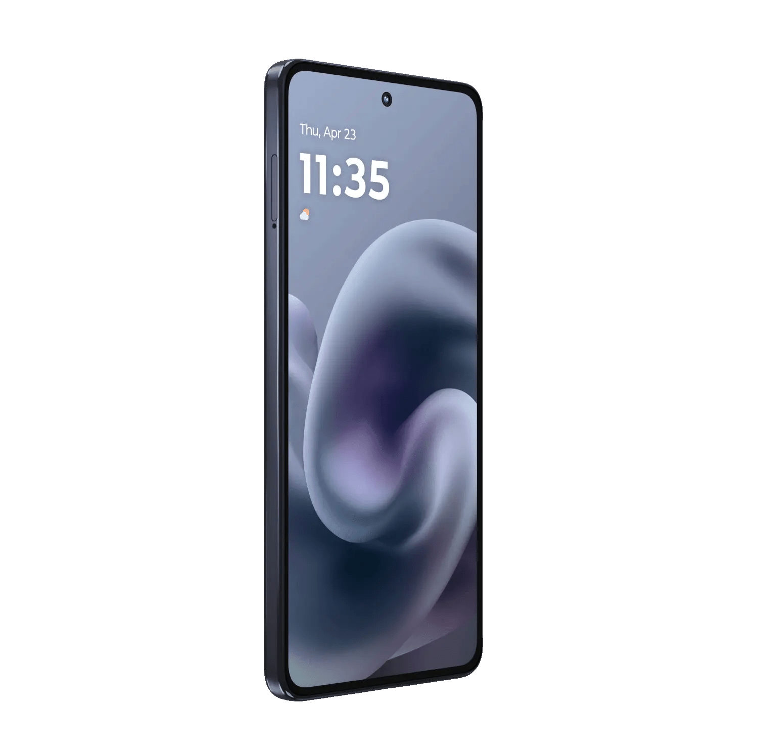Smartphone Motorola Moto G86 Power 5G PB8W0011PE azul frontal tres cuartos
