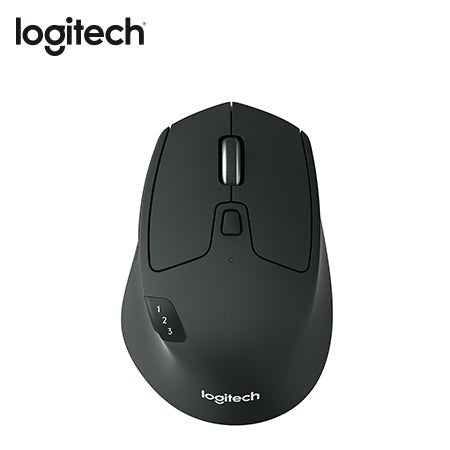 MOUSE ERGONÓMICO LOGITECH ÓPTICO M720 TRIATHLON, BLUETOOTH, USB, 1000DPI, NEGRO 910-004790 - SMART BUSINESS