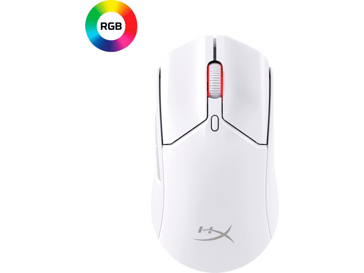 MOUSE GAMING HYPERX PULSEFIRE HASTE 2 WIRELESS WHITE 6N0A9AA, RENDIMIENTO INIGUALABLE PARA JUGADORES PROFESIONALES Y ENTUSIASTAS DEL GAMING 6N0A9AA - SMART BUSINESS
