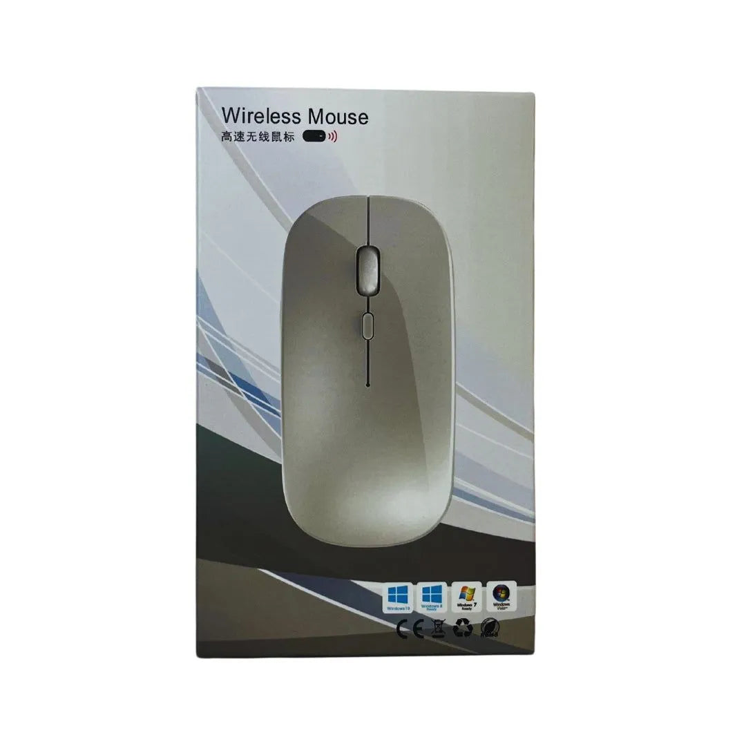 MOUSE INALAMBRICO RGB RECARGABLE NEGRO - SMART BUSINESS