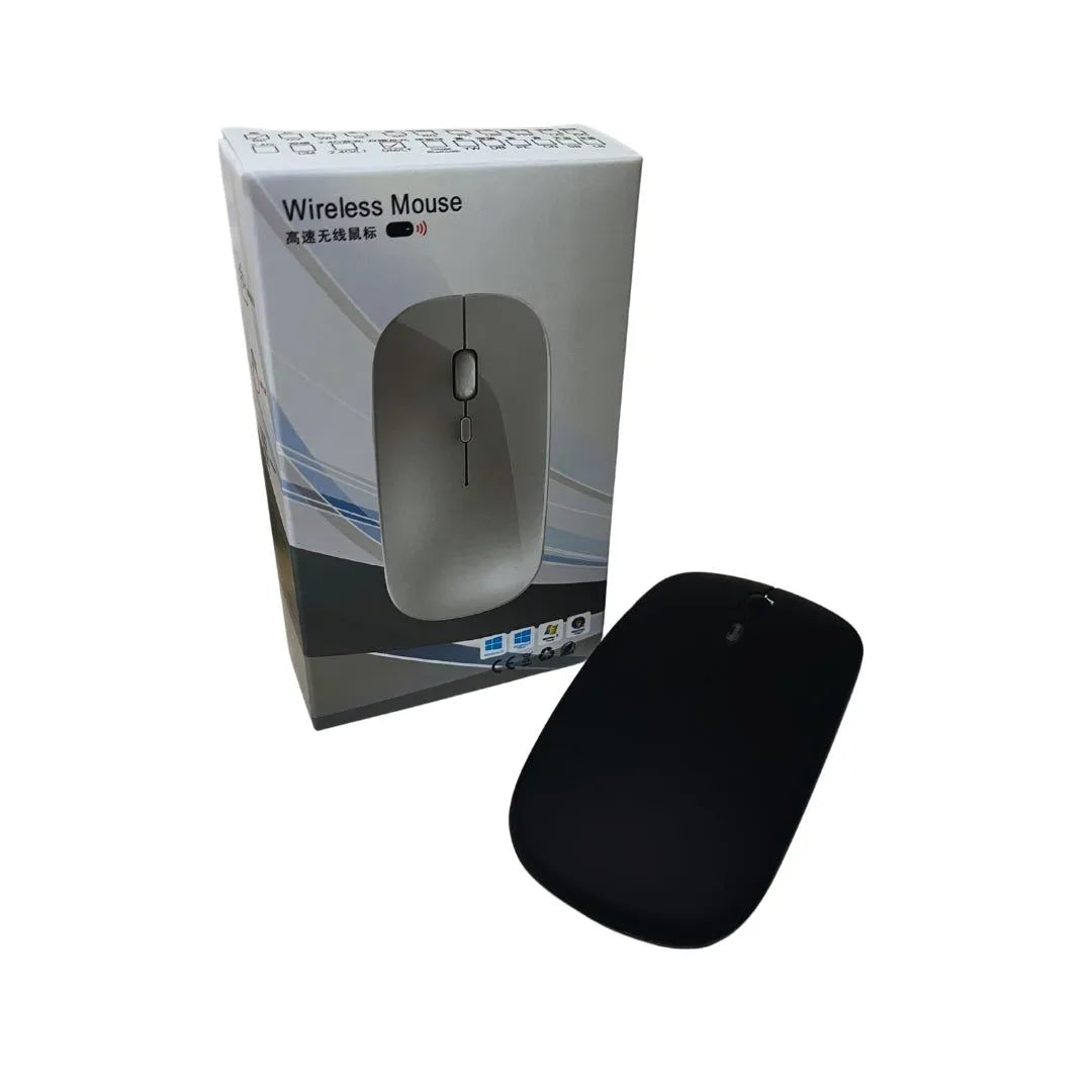 MOUSE INALAMBRICO RGB RECARGABLE NEGRO - SMART BUSINESS