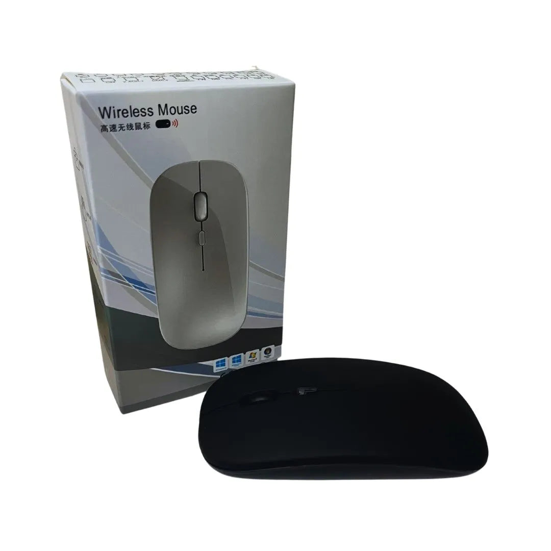 MOUSE INALAMBRICO RGB RECARGABLE NEGRO - SMART BUSINESS