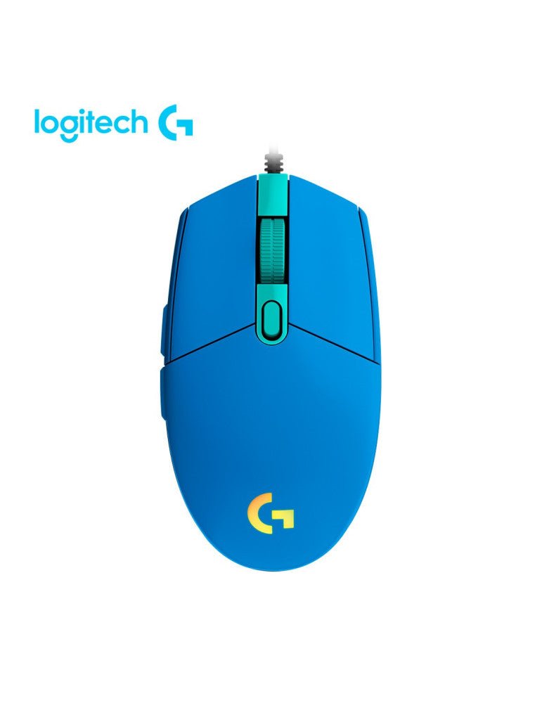 MOUSE LOGITECH G203 LIGHTSYNC OPTICAL 8000 DPI RGB BLUE (910 - 005792) - P 910-005792 - SMART BUSINESS