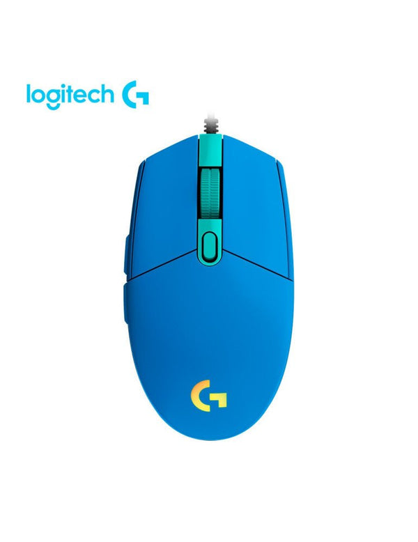 MOUSE LOGITECH G203 LIGHTSYNC OPTICAL 8000 DPI RGB BLUE (910 - 005792) - P 910-005792 - SMART BUSINESS