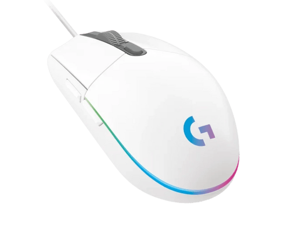 MOUSE LOGITECH G203 RGB LIGHTSYNC WHITE CON 6 BOTONES PARA JUEGOS 910-005791 - SMART BUSINESS