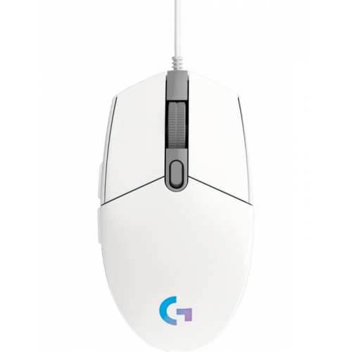 MOUSE LOGITECH G203 RGB LIGHTSYNC WHITE CON 6 BOTONES PARA JUEGOS 910-005791 - SMART BUSINESS