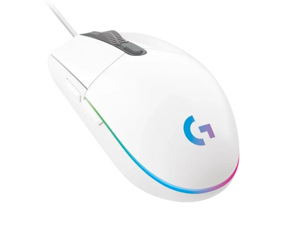 Mouse Logitech G203 RGB LIGHTSYNC White con 6 botones para juegos - SMART BUSINESS