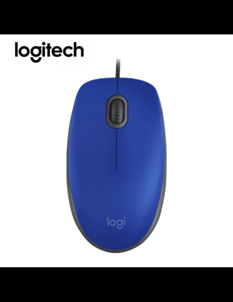 MOUSE LOGITECH M110 SILENT OPTICO USB BLUE (910 - 006662) 910-006662 - SMART BUSINESS