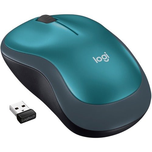 MOUSE LOGITECH M185 WIRELESS BLUE (910 - 003636) 910-003636 - SMART BUSINESS