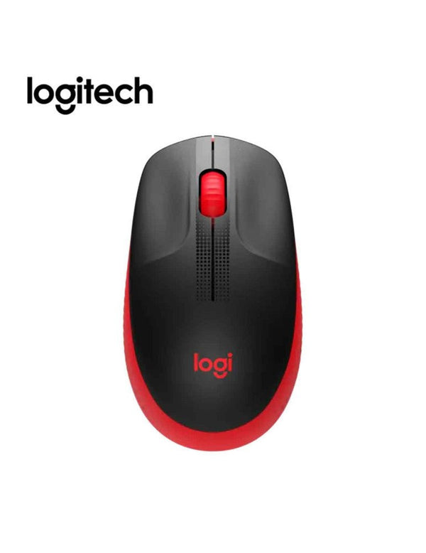 MOUSE LOGITECH M190 WIRELESS FULL - SIZE RED (910 - 005904) 910-005904 - SMART BUSINESS