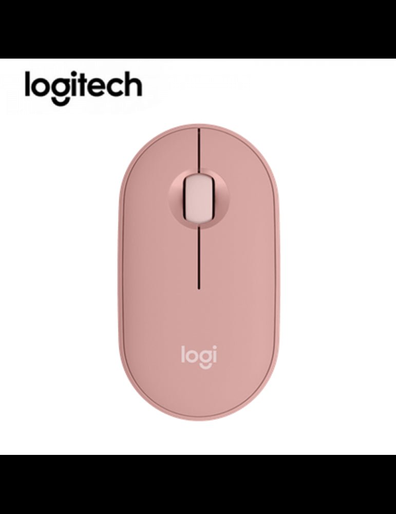 MOUSE LOGITECH PEBBLE 2 M350S BLUETOOTH/WIRELESS ROSE (910 - 007048) - P 910-007048 - SMART BUSINESS