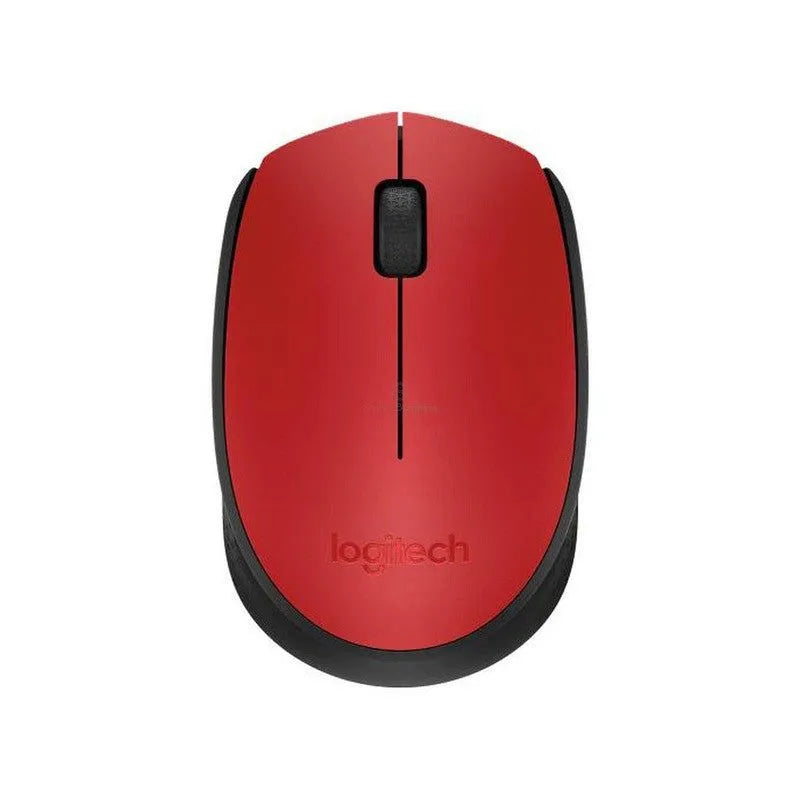 Mouse Óptico Inalámbrico Logitech M170, Ambidiestro, Receptor Usb, 2.4 Ghz, Rojo. - SMART BUSINESS