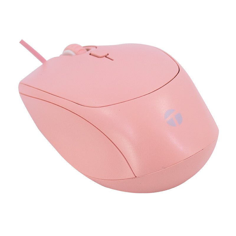 MOUSE ÓPTICO TEROS TE - 1226S – USB, 4 BOTONES, DPI 800/1200/1600, COLOR ROSADO, PRECISIÓN Y CONFORT TE-1226S - SMART BUSINESS