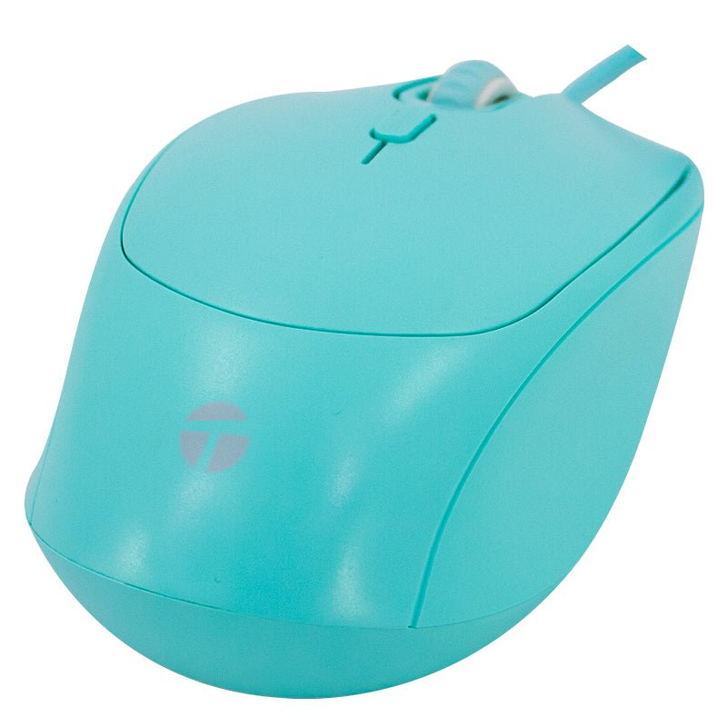 MOUSE ÓPTICO TEROS TE - 1227S – USB, 4 BOTONES, DPI 800/1200/1600, COLOR VERDE, PRECISIÓN Y CONFORT TE-1227S - SMART BUSINESS