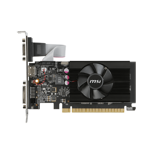 MSI GeForce GT 710 2GD3 LP 2GB DDR3 tarjeta de video, vista principal