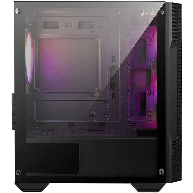 Msi Mag Forge M100A Caja De Pc Mini Torre - Admite Micro-Atx Y Mini-Itx, Panel Frontal Mallado, 4 Ventiladores Rgb - SMART BUSINESS