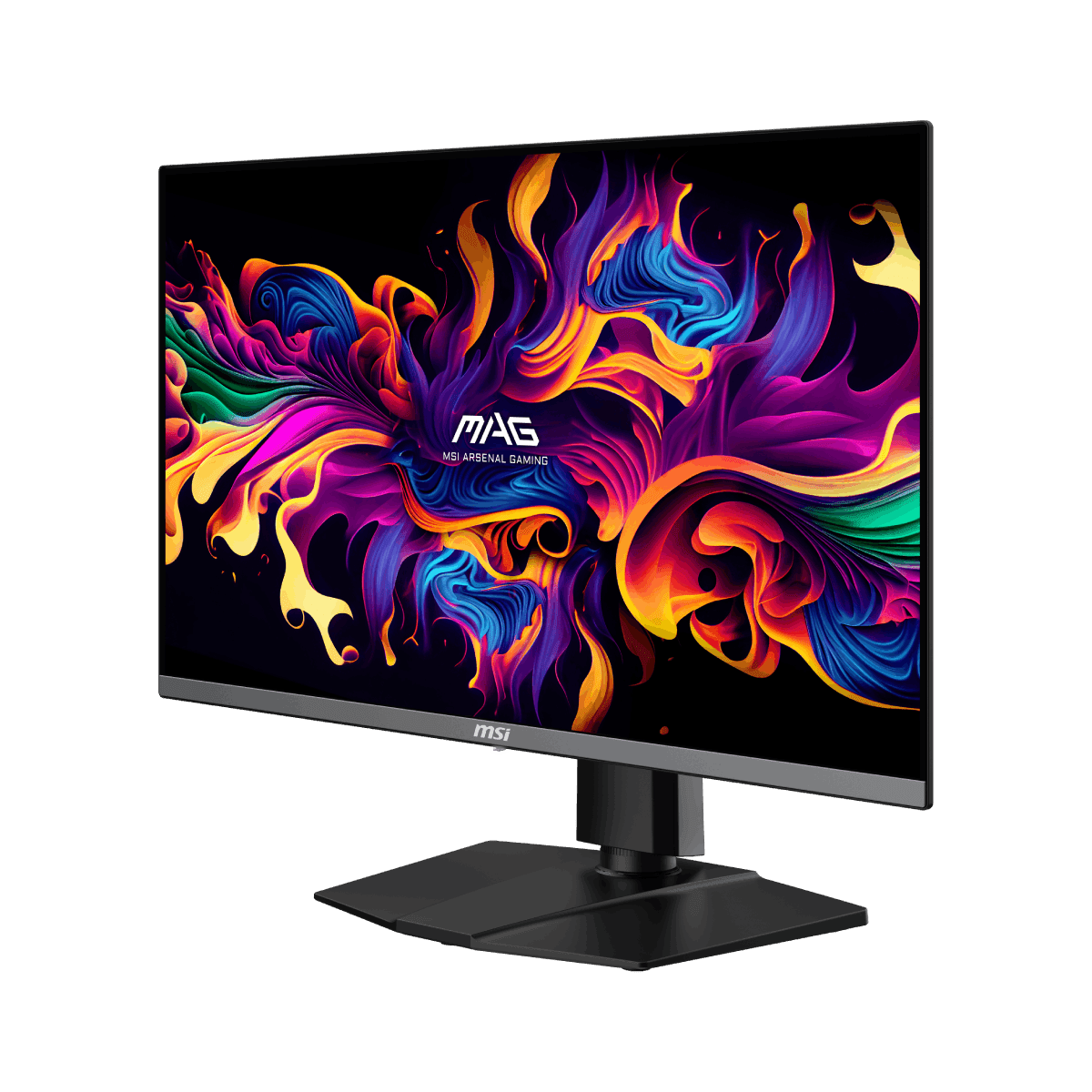 MSI MAG 272QP QD-OLED X50 vista frontal en ángulo