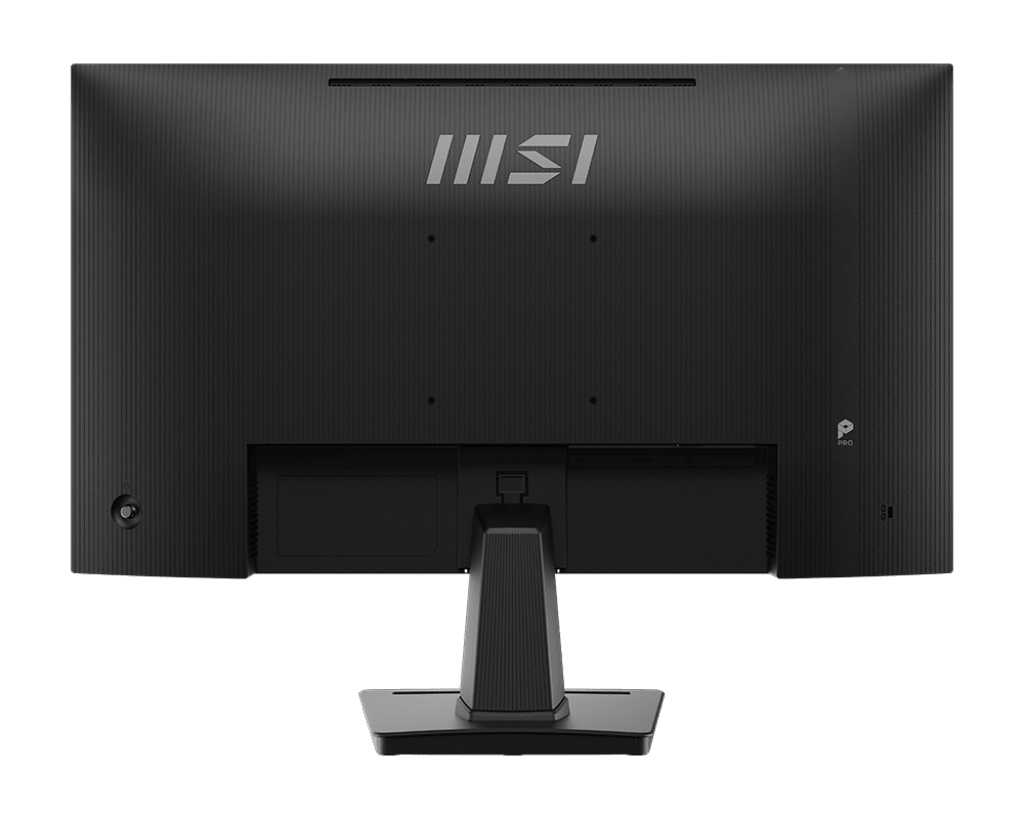 MSI PRO MP251 E14L monitor 24.5 pulgadas vista posterior