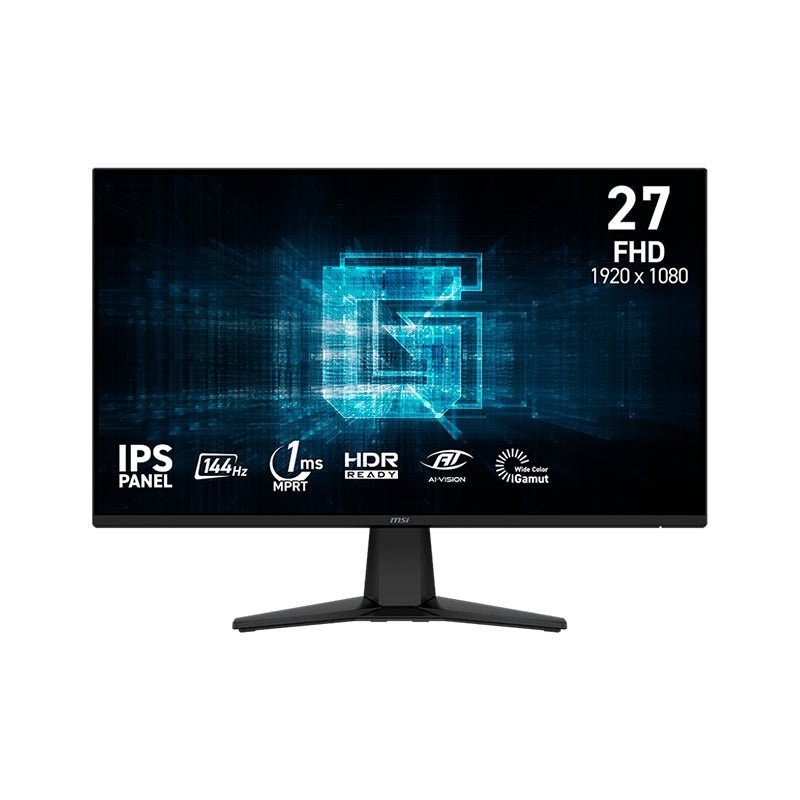 MONITOR PLANO GAMING MSI G275L E14, 27" FHD IPS, 144 HZ, 1 MS, HDMI, DP, COLOR NEGRO de Msi | first_variant_option_1 — Envío inmediato