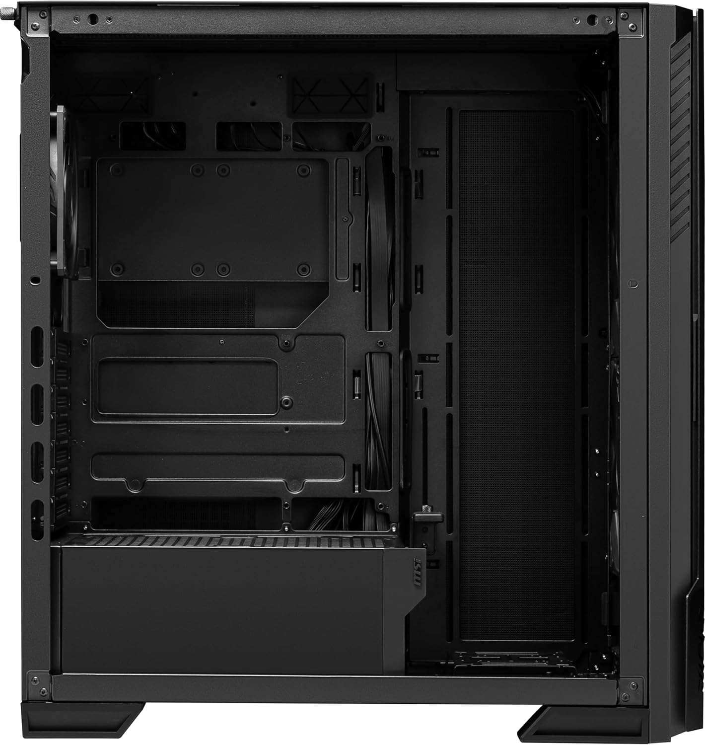 MSI MPG VELOX 300R AIRFLOW PZ – CAJA MID - TOWER GAMING NEGRA CON ACRÍLICO, ALTA VENTILACIÓN, MULTI - GPU (400 MM) Y USB - C 20 GB/S, COMPATIBLE EATX Y REFRIGERACIÓN LÍQUIDA MPG VELOX 300R AIRFLOW PZ - SMART BUSINESS