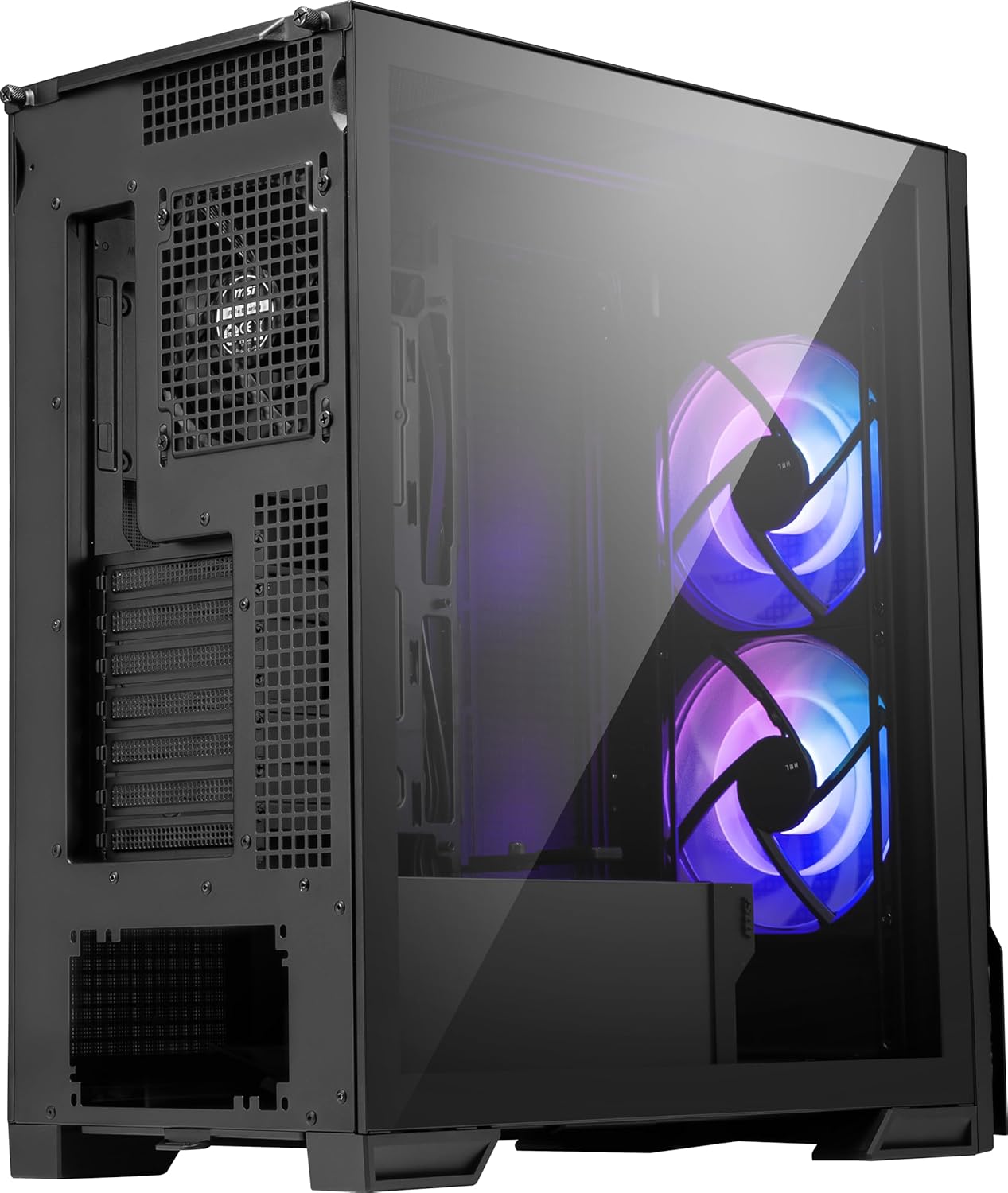 MSI MPG VELOX 300R AIRFLOW PZ – CAJA MID - TOWER GAMING NEGRA CON ACRÍLICO, ALTA VENTILACIÓN, MULTI - GPU (400 MM) Y USB - C 20 GB/S, COMPATIBLE EATX Y REFRIGERACIÓN LÍQUIDA MPG VELOX 300R AIRFLOW PZ - SMART BUSINESS