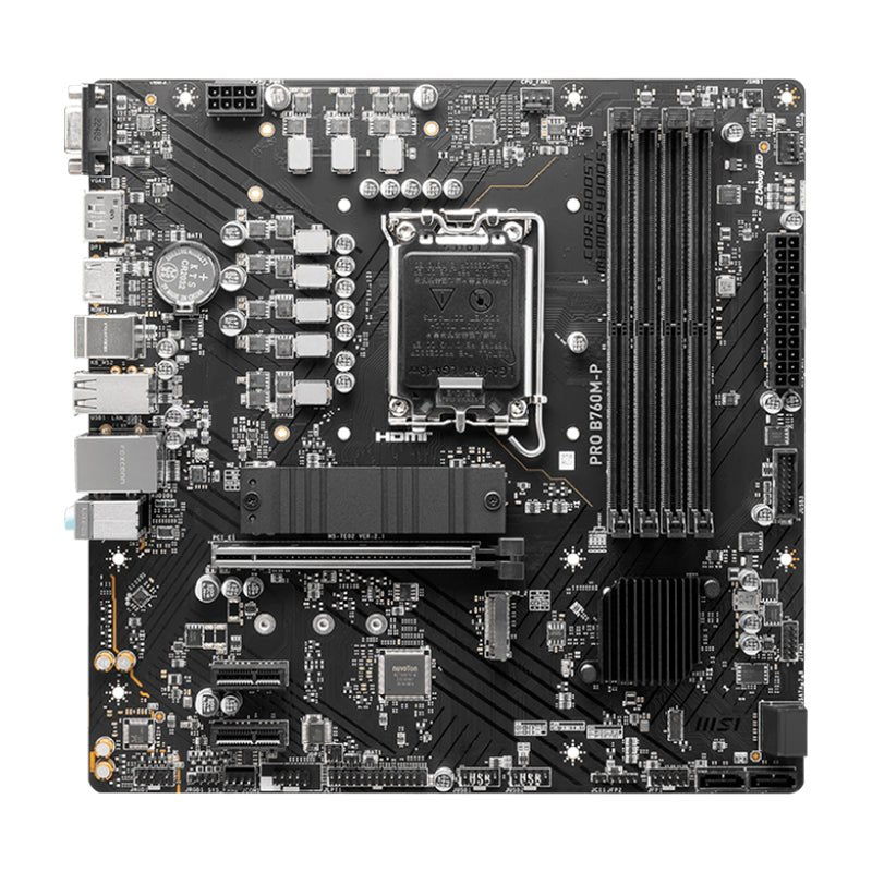 placa madre-msi-pro b760m-p