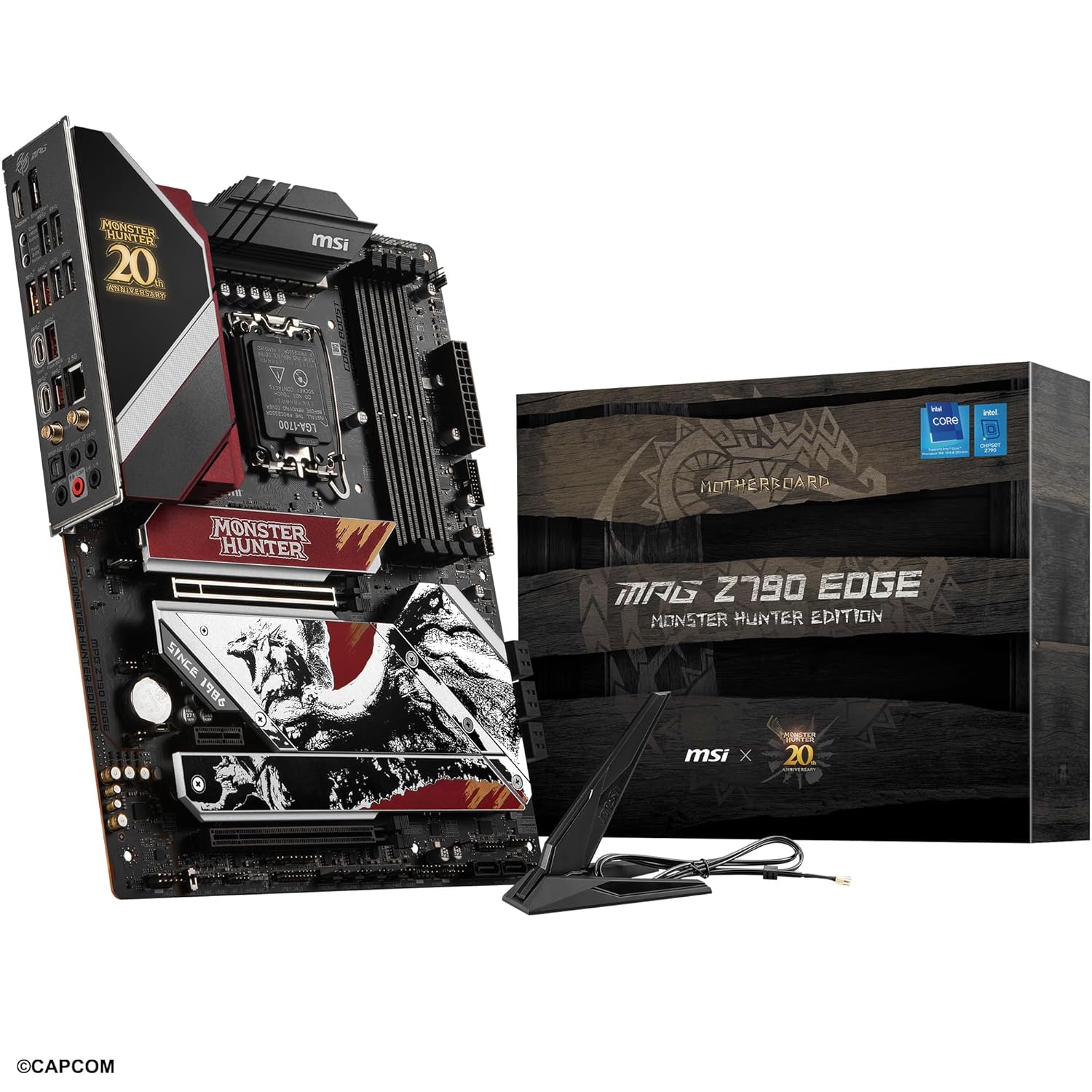 Placa Base MSI MPG Z790 EDGE EDICIÓN MONSTER HUNTER, Chipset Intel Z790, LGA1700, Formato ATX - SMART BUSINESS