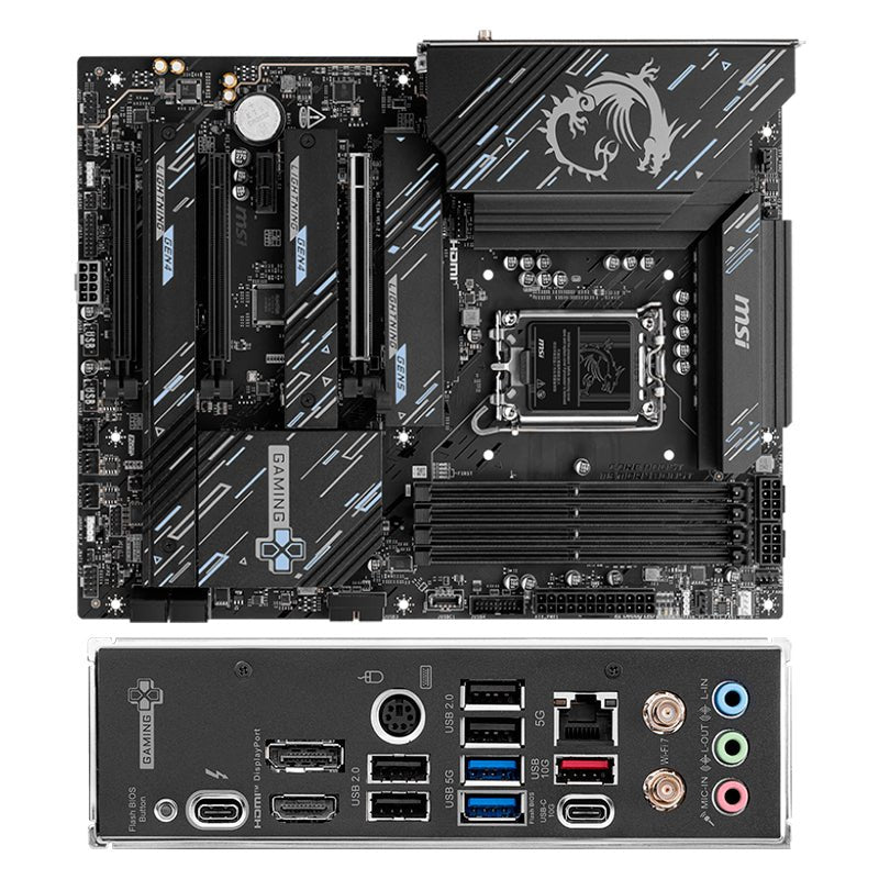 Placa Base MSI Z890 GAMING PLUS con Wi-Fi 7 y Soporte DDR5 LGA 1851 - SMART BUSINESS