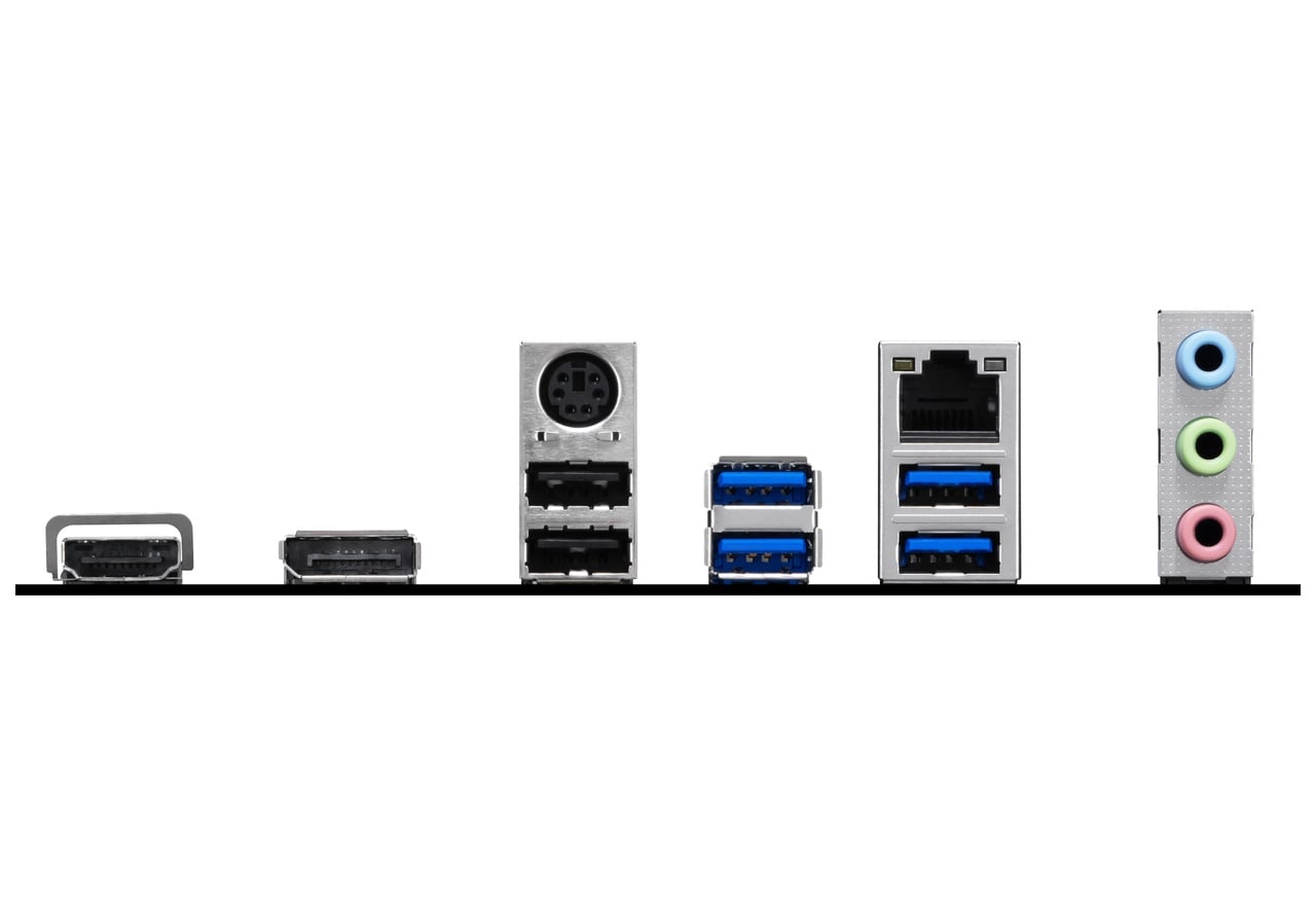 MSI PRO B550M-B placa madre AMD B550 AM4 panel de conexiones
