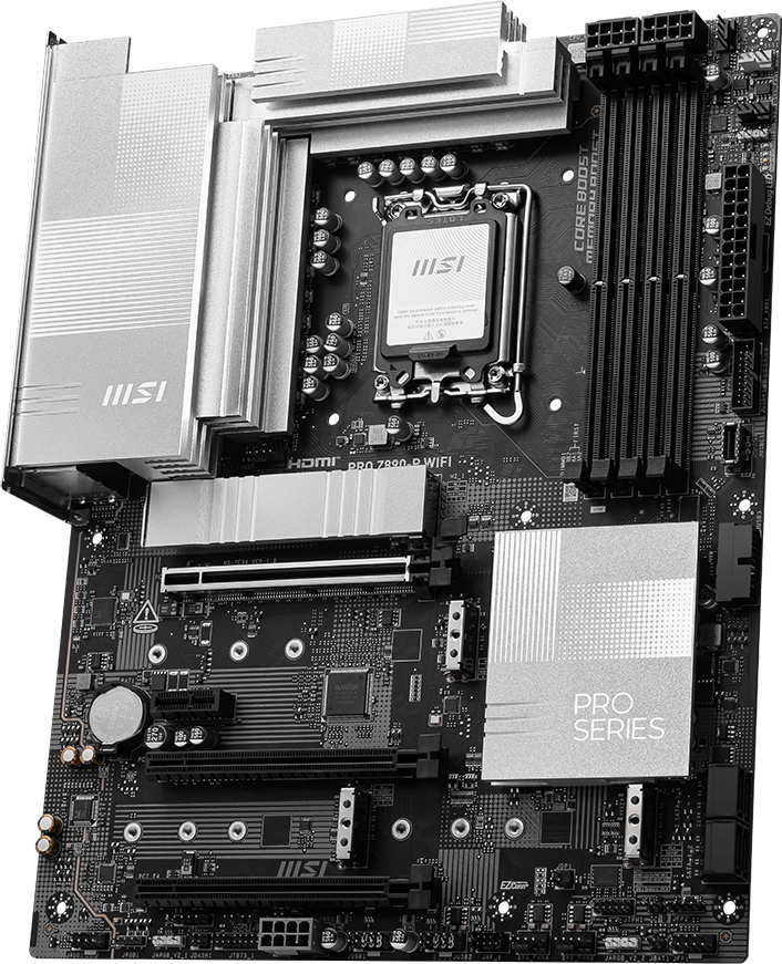 MSI PRO Z890-P WIFI placa madre vista oficial