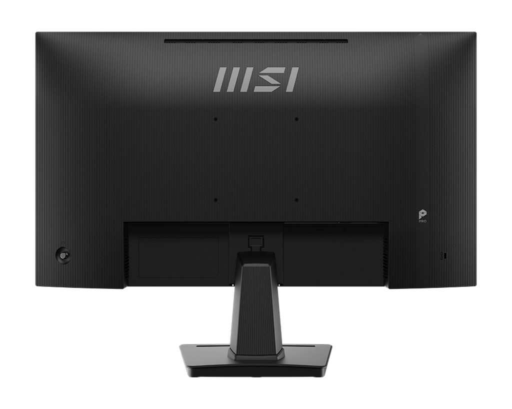 MSI PRO MP251 E14L monitor 24.5 pulgadas vista posterior