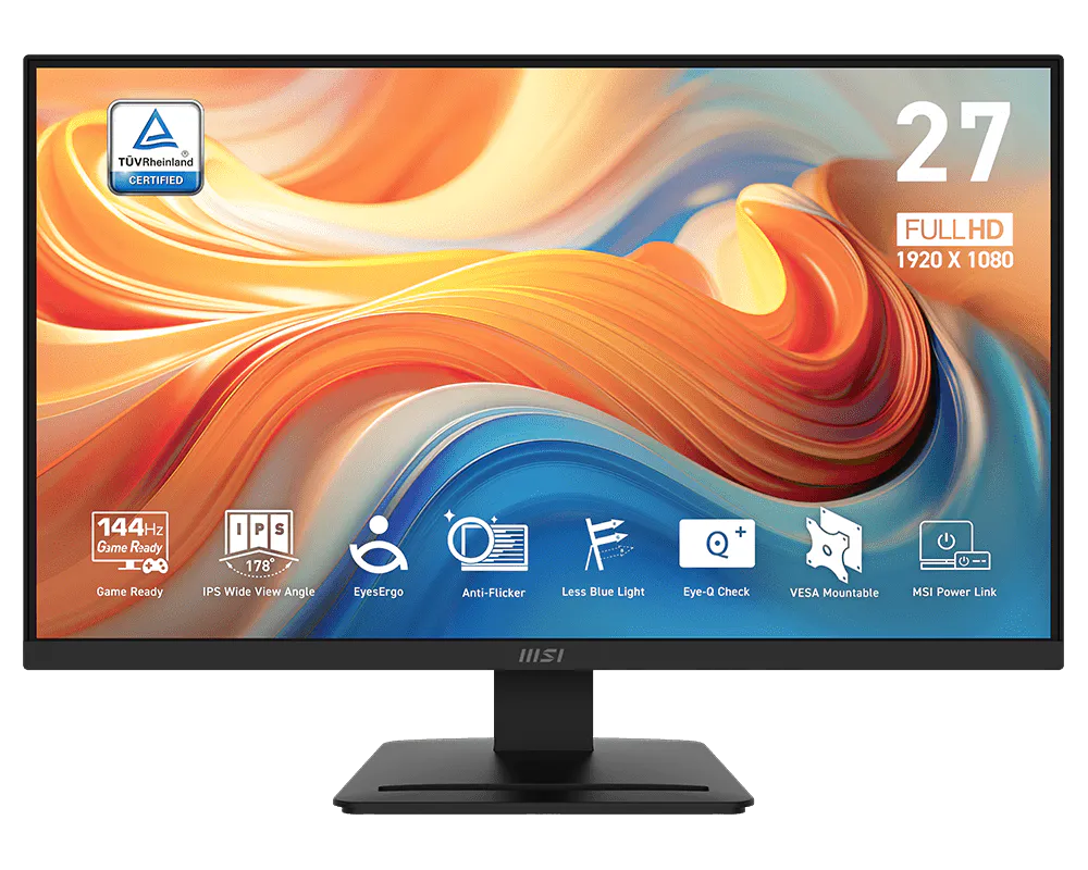 Monitor MSI PRO MP273L E14 MAG273LE14 vista frontal