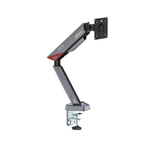 Soporte de Escritorio para Monitor de un Solo Brazo MPG - MT161R con Iluminación RGB. Estructura Premium Ajustable, Apto para Monitores Gaming y Profesionales - 306 - 3BA9540 - LAX de MSI | first_variant_option_1 — Envío inmediato