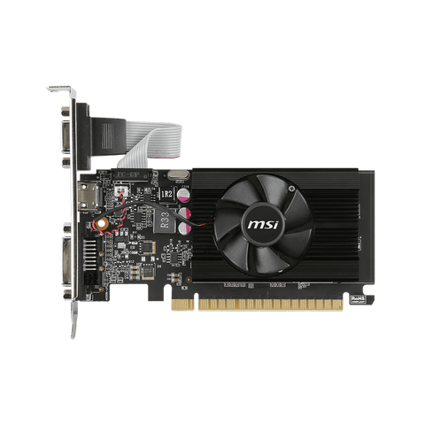 MSI GeForce GT 710 2GD3 LP 2GB DDR3 tarjeta de video, vista principal