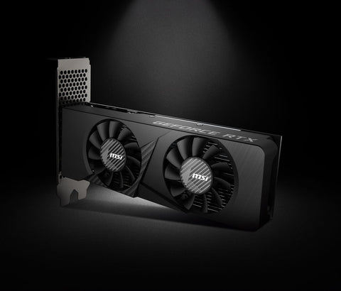 Tarjeta de Video MSI GeForce RTX 3050 LP 6G OC Low Profile vista principal