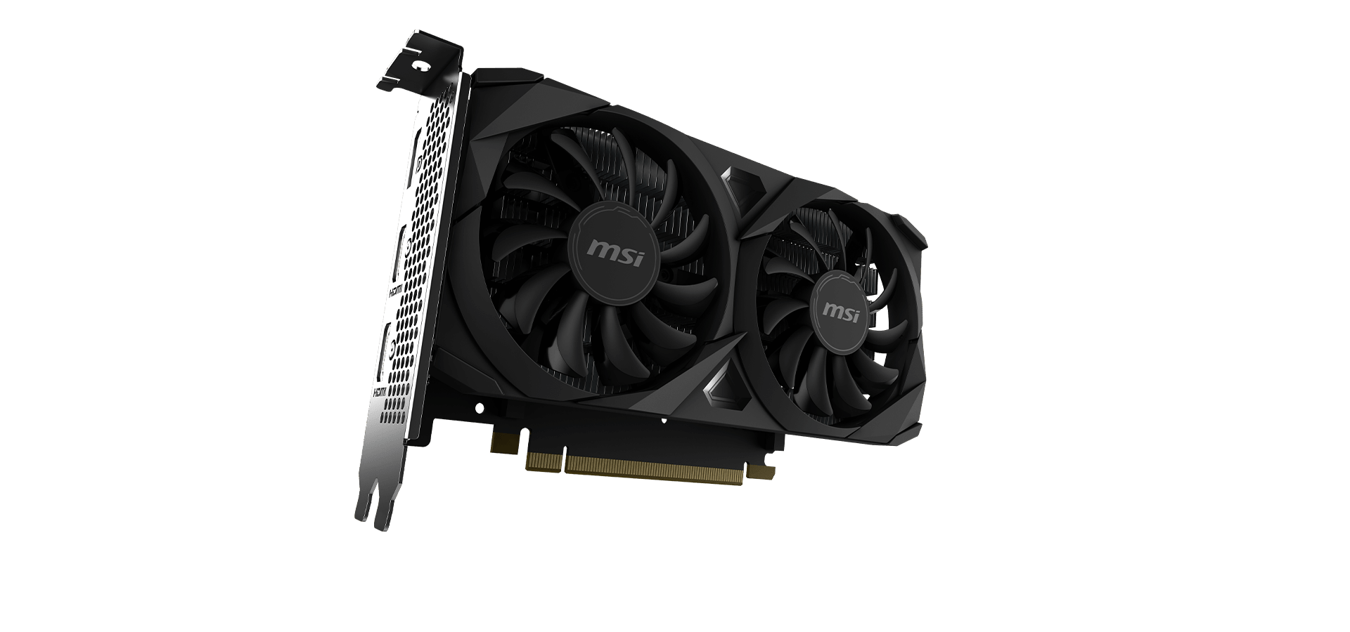 Tarjeta de Video MSI GeForce RTX 3050 VENTUS 2X 6G OC vista principal