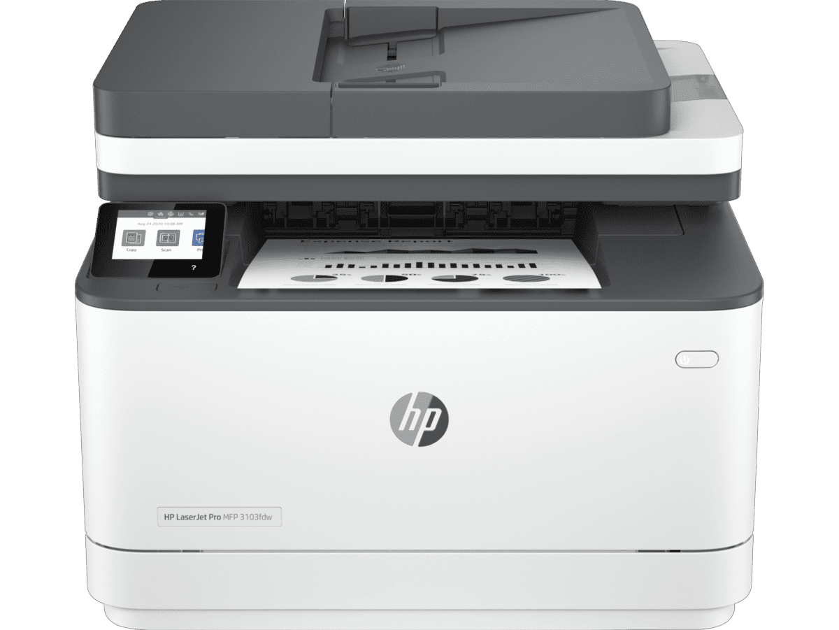 Multifuncional HP Laserjet Pro MFP 3103fdw, USB, WiFi, RJ45, B/N 3G632AAKV - SMART BUSINESS