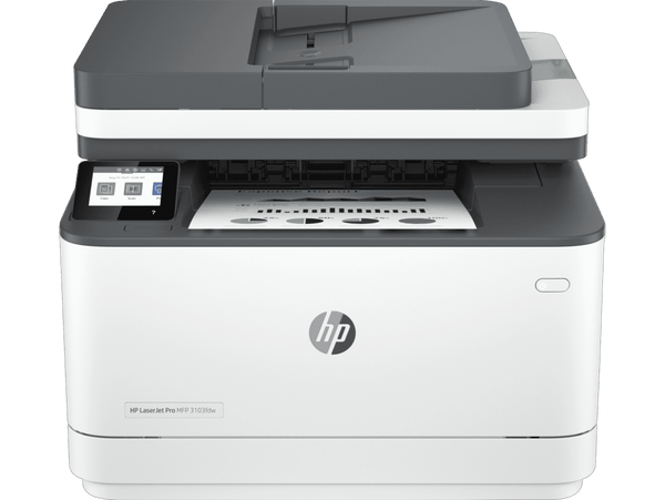 Multifuncional HP Laserjet Pro MFP 3103fdw, USB, WiFi, RJ45, B/N 3G632AAKV - SMART BUSINESS