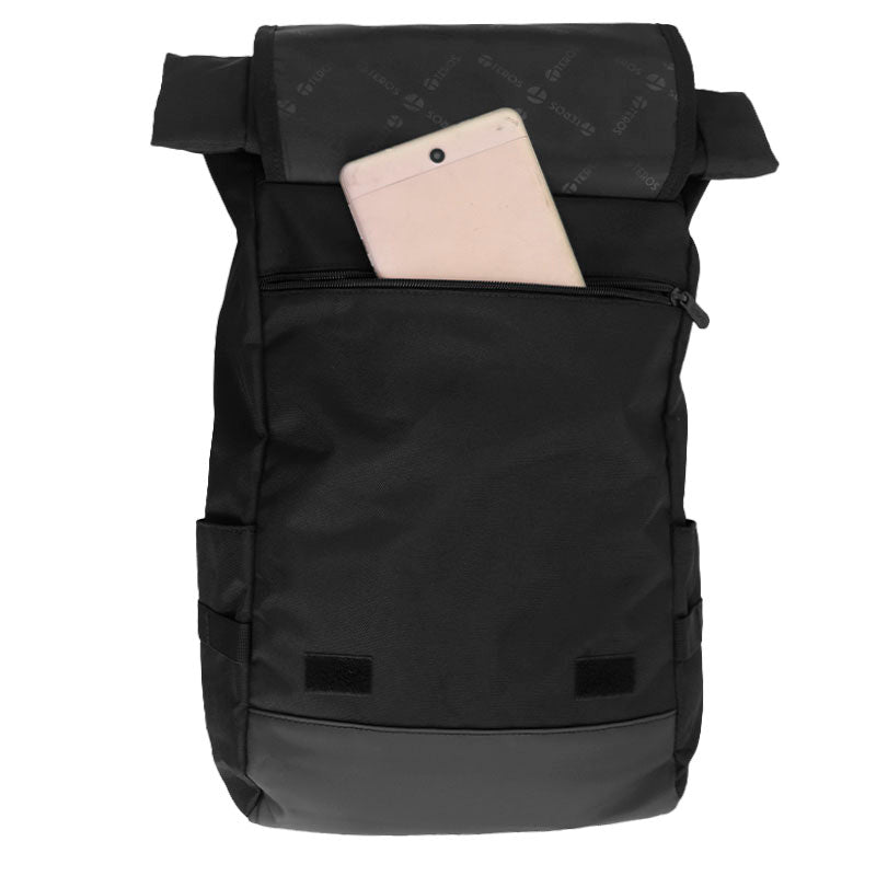 MOCHILA TEROS TE-ACS9018BK, POLIÉSTER, SOPORTA NOTEBOOKS DE HASTA 15.6", NEGRO